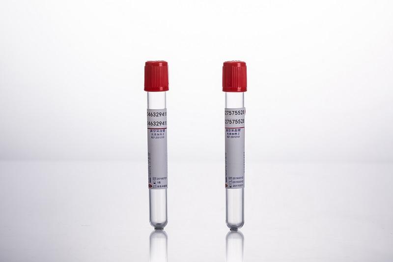 Вакуумна Пробірка, 6 мл, Без наповнювача, Червона, 13x100 мм ПЕТ